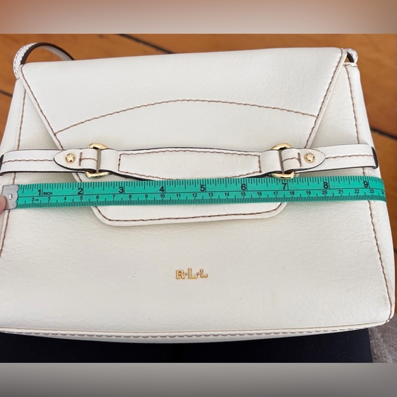 Ralph Lauren Cream Sheldon Crossbody Bag - Picture 5 of 6